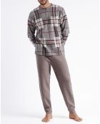 Haut à manches longues & Pantalon Xavier marron