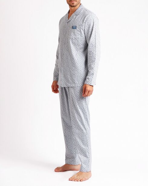 Pyjama Chemise & Pantalon Rhys gris