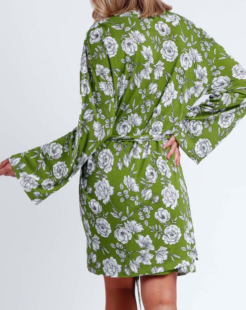 Grünes Negligé Alina