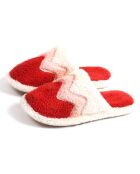 Chaussons Esmé rouges