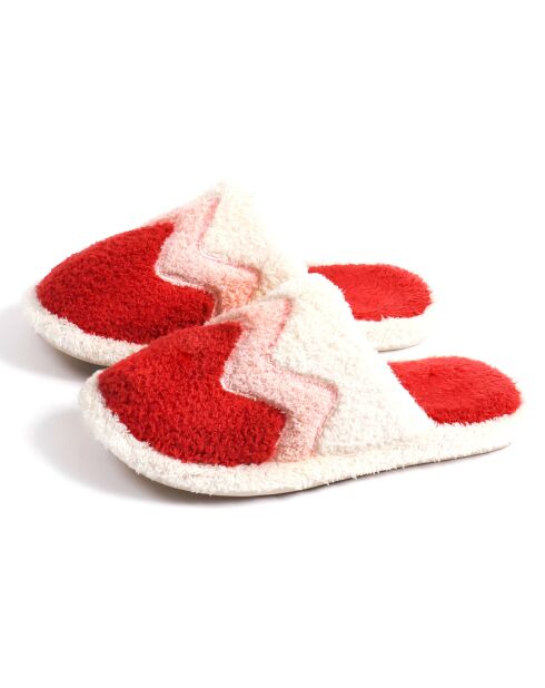 Chaussons Esmé rouges