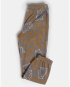 Pyjama Haut manches longues & Pantalon Emiko gris