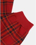 Pyjama Haut manches longues & Pantalon Mateo noir/rouge