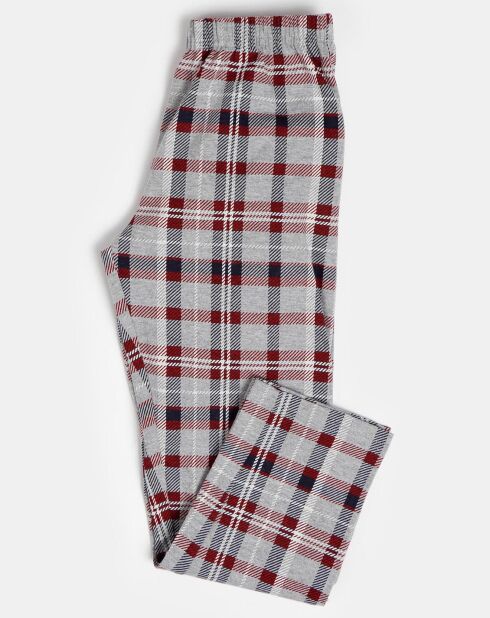 Pyjama Haut manches longues & Pantalon Hassan gris