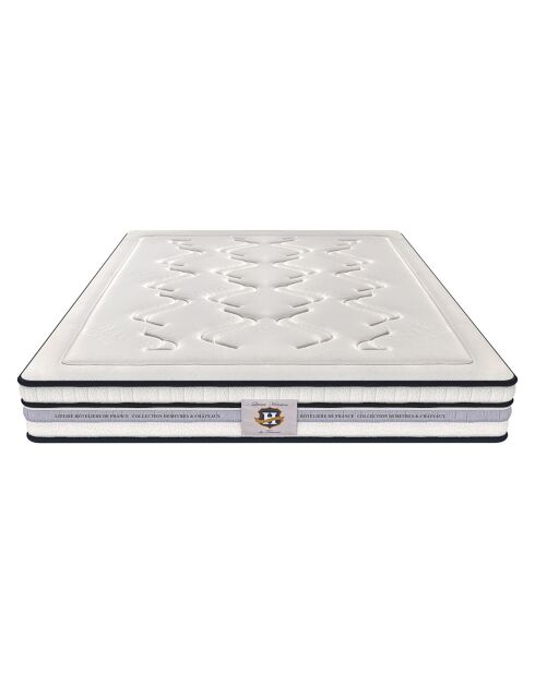 Matelas à mémoire de forme Le Chambourcy blanc - 200x200 cm