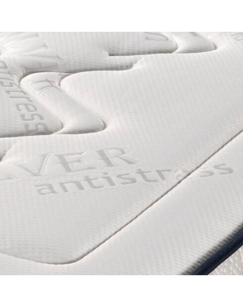Matelas à mémoire de forme Le Chambourcy blanc - 200x200 cm