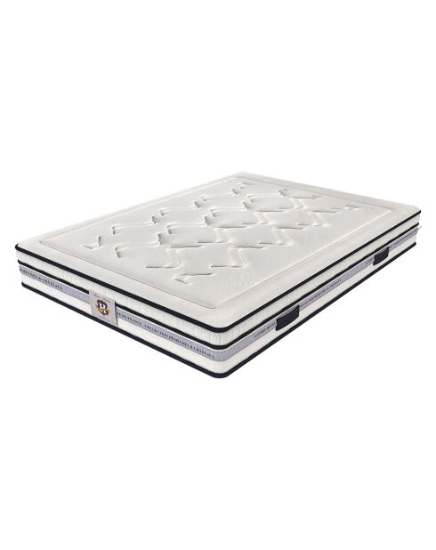Matelas à mémoire de forme Le Chambourcy blanc - 140x200 cm