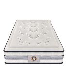 Ensemble Matelas Le Chambourcy & Sommier blanc - 80x200 cm