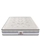 Ensemble Matelas Le Chambourcy & 2 Sommiers blanc - 200x200 cm