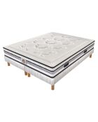 Ensemble Matelas Le Chambourcy & 2 Sommiers blanc - 160x200 cm