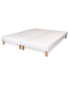 Ensemble Matelas Le Villandry & 2 Sommiers blanc - 180x200 cm