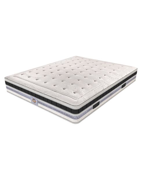 Ensemble Matelas Versailles & 2 Sommiers blanc - 160x200 cm