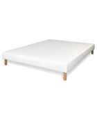 Sommier tapissier Gamme Hôtelière blanc - 140x200 cm