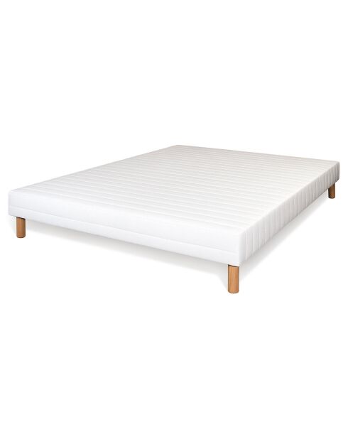 Sommier tapissier Gamme Hôtelière blanc - 140x200 cm