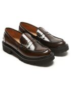 Mocassins en Cuir Alba marron