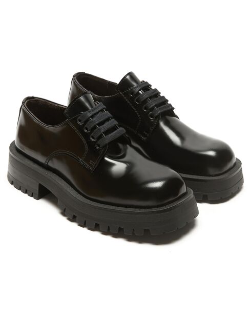 Derbies en Cuir Eva noires