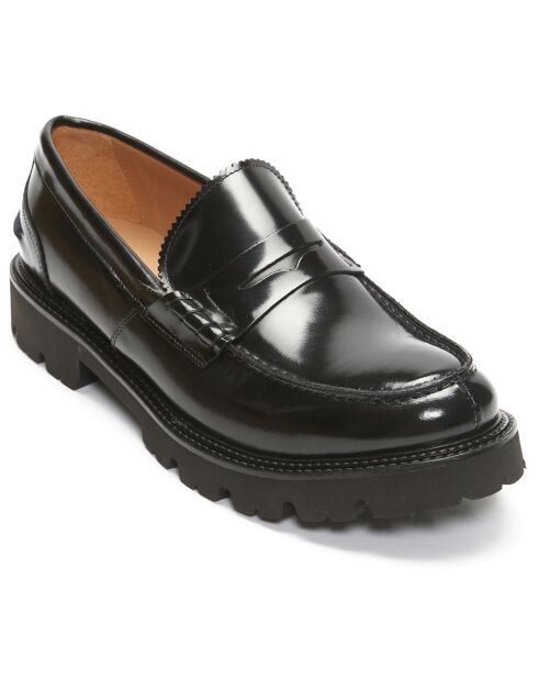 Mocassins en Cuir Marius noirs