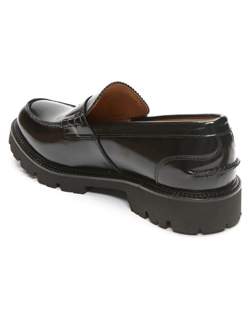 Mocassins en Cuir Marius noirs