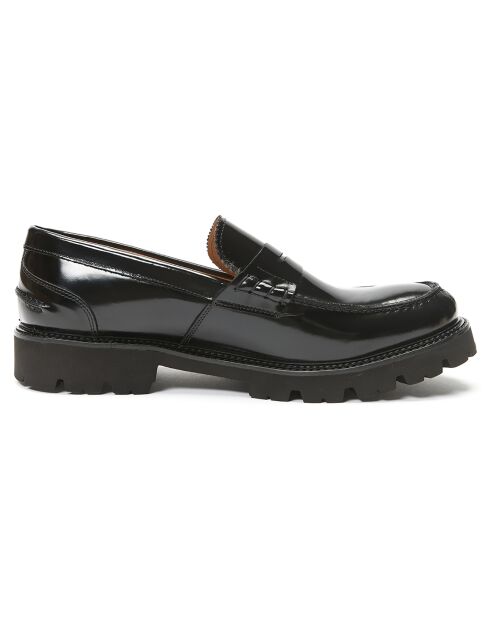 Mocassins en Cuir Marius noirs