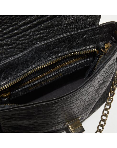 Gaby Täschchen aus Lammleder mit Leopardenmuster, 21 x 15 x 7 cm