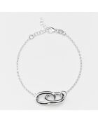 Bracelet ovales en Argent