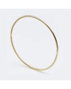 Jonc torsadé en Laiton doré