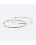 Jonc torsadé en Laiton doré