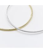 Jonc torsadé en Laiton doré