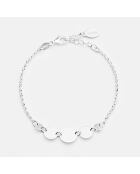Bracelet petits ronds en Argent