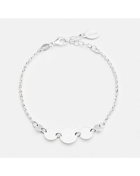 Kleines rundes Armband aus Silber