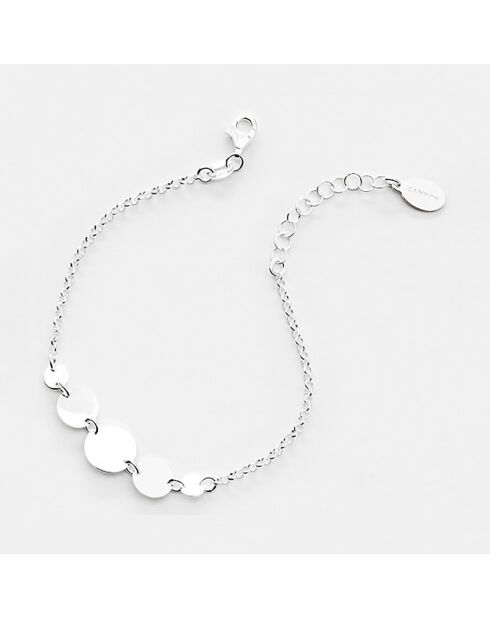 Kleines rundes Armband aus Silber