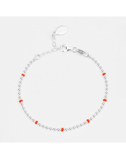 Bracelet micro boules en Argent
