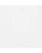 Collier mini triangles pendants en Argent