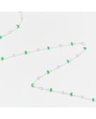 Collier micro boules en Argent