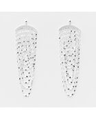 Boucles d'oreilles chaînes en Argent