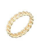 Bague maille en Laiton doré