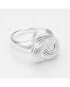 Bague noeud triple en Argent