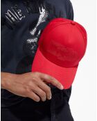 Casquette en Coton avec logo Kooples rouge