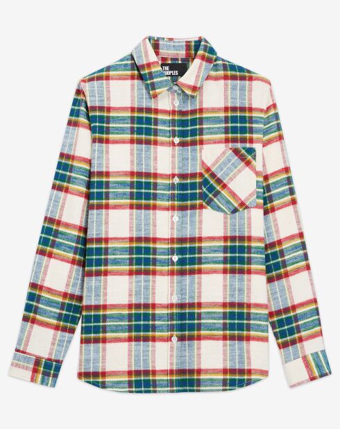 Chemise à Carreaux multicolore
