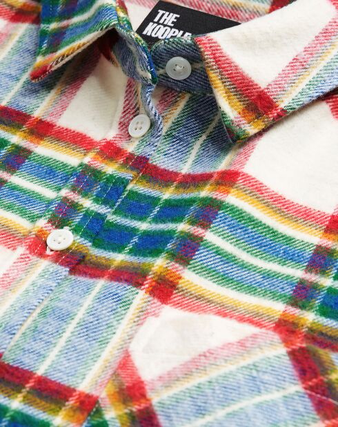 Chemise à Carreaux multicolore
