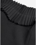 Combinaison Bustier détail Plissés noire