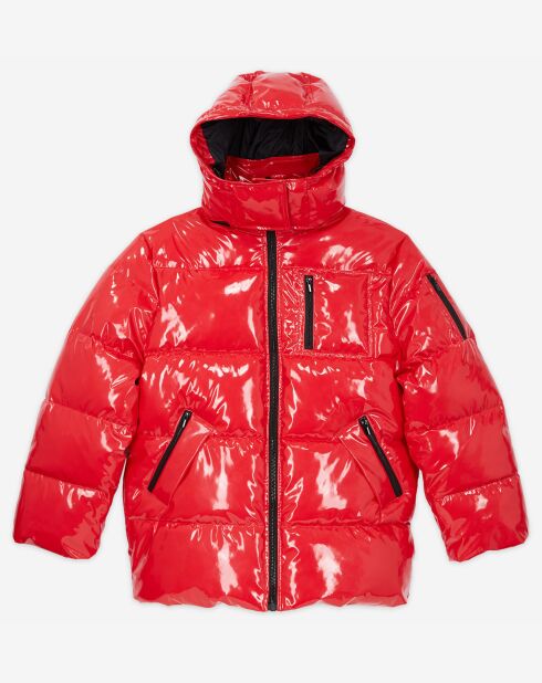 Doudoune Oversize rouge