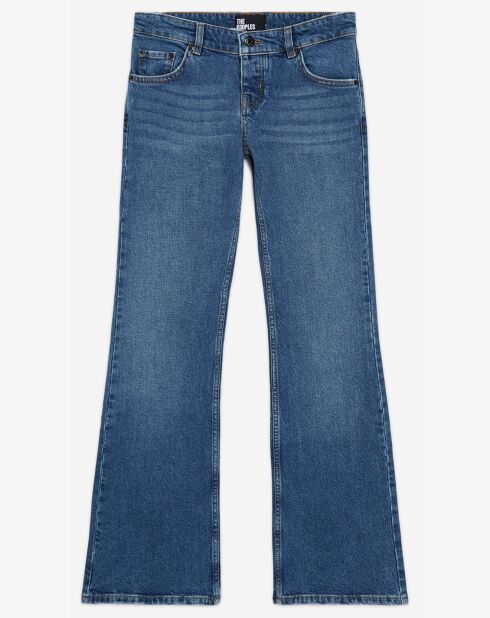 Jean Bootcut Bleu Delavé bleu denim