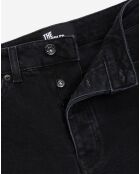 Jean Slim Delavé noir lavé