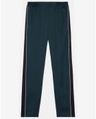 Jogging en Satin vert/marine
