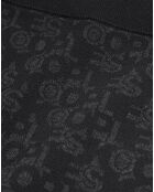 Jupe en Logo Jacquard noir/gris foncé