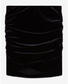 Jupe en Velours paillette noire