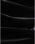 Jupe en Velours paillette noire