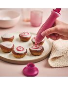 Stylo déco pour gâteaux framboise - 65ml