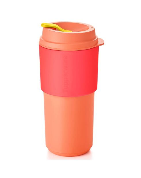 Tazza da viaggio rosa Eco Coffee to Go - 490 ml